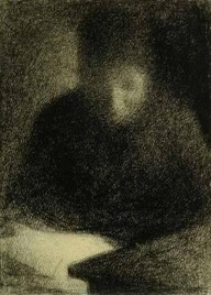 Georges Seurat, Donna che legge (la madre)