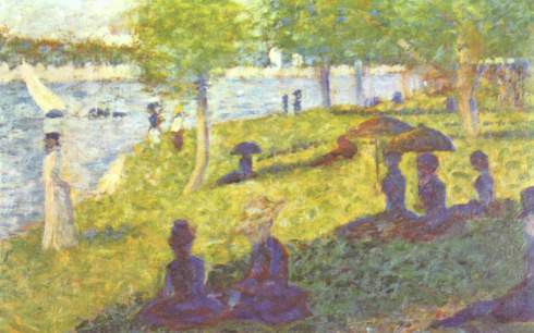 Georges Seurat, La Grande Jatte, studio
