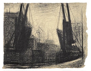 Georges Seurat, Ponte levatoio, 1882-83